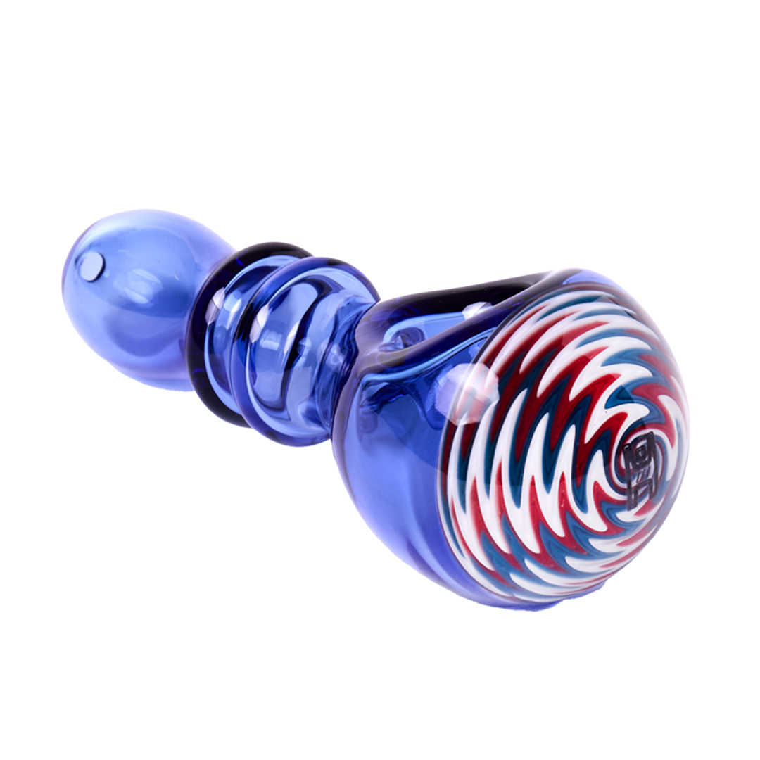 Double Ring Wig Wag Spoon Pipe